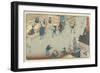 No.54 O Tsu, 1847-1852-Utagawa Hiroshige-Framed Giclee Print