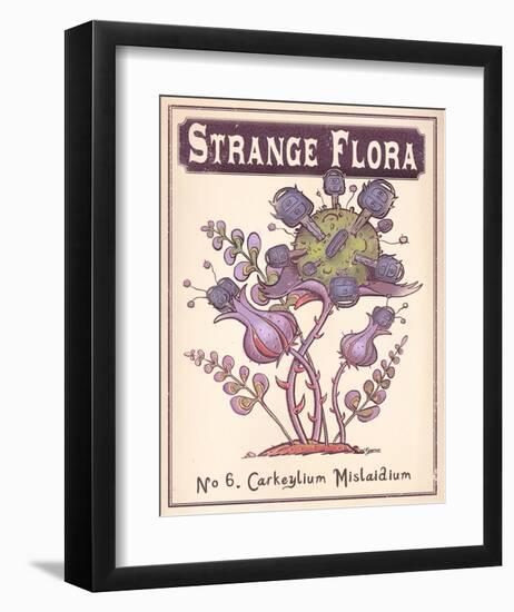 No.6 Carkeylium Mislaidium-Phil Garner-Framed Art Print