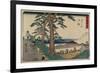 No.6 Totsuka, 1847-1852-Utagawa Hiroshige-Framed Giclee Print