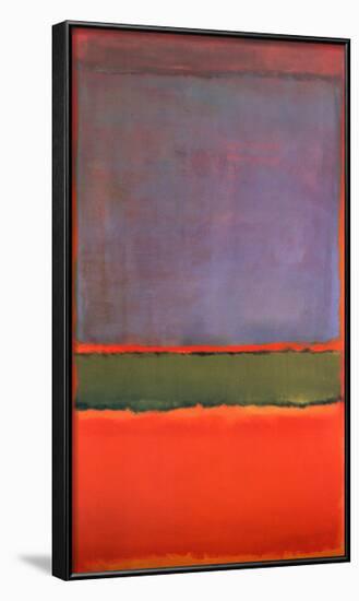 No. 6 (Violet, Green and Red), 1951-Mark Rothko-Framed Art Print