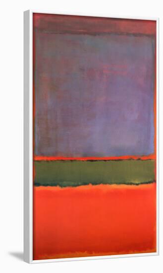 No. 6 (Violet, Green and Red), 1951-Mark Rothko-Framed Art Print