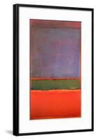 No. 6 (Violet, Green and Red), 1951-Mark Rothko-Framed Art Print