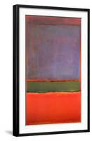 No. 6 (Violet, Green and Red), 1951-Mark Rothko-Framed Art Print