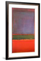 No. 6 (Violet, Green and Red), 1951-Mark Rothko-Framed Art Print