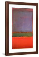 No. 6 (Violet, Green and Red), 1951-Mark Rothko-Framed Art Print