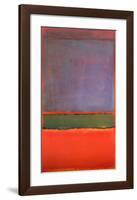 No. 6 (Violet, Green and Red), 1951-Mark Rothko-Framed Art Print