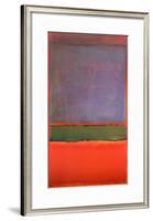 No. 6 (Violet, Green and Red), 1951-Mark Rothko-Framed Art Print