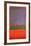 No. 6 (Violet, Green and Red), 1951-Mark Rothko-Framed Art Print