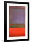 No. 6 (Violet, Green and Red), 1951-Mark Rothko-Framed Art Print