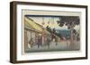 No. 60 Imazu, 1830-1844-Utagawa Hiroshige-Framed Giclee Print