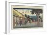 No. 60 Imazu, 1830-1844-Utagawa Hiroshige-Framed Giclee Print