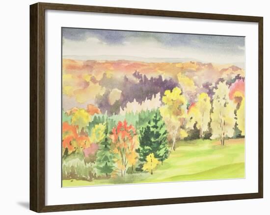 No.64 Autumn, Beaufays, Liege, Belgium-Izabella Godlewska de Aranda-Framed Giclee Print