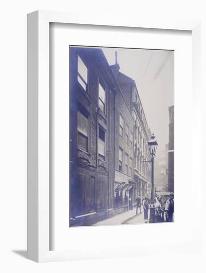 No 7 Angel Court, London, 1911-null-Framed Photographic Print