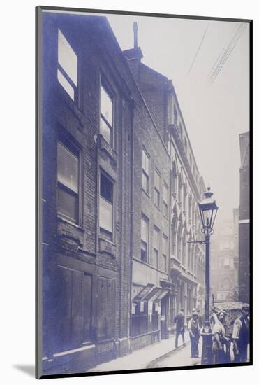 No 7 Angel Court, London, 1911-null-Mounted Photographic Print