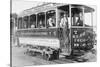 No.7 Baltimore and Ohio Trolley in Washington, DC from New York Avenue Station-null-Stretched Canvas