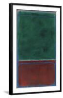 No. 7 (Green and Maroon), 1953-Mark Rothko-Framed Art Print