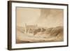 No 8 Farme De La Haie Sainte from Mount St John', 1815-Denis Dighton-Framed Giclee Print