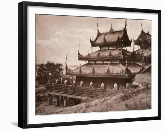 No. 8. Ye-Nan-Gyoung [Yenangyaung] Kyoung, 1855-Linnaeus Tripe-Framed Giclee Print