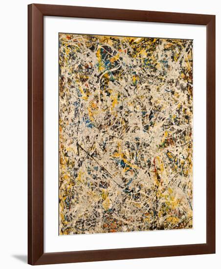 No. 9, 1949-Jackson Pollock-Framed Art Print