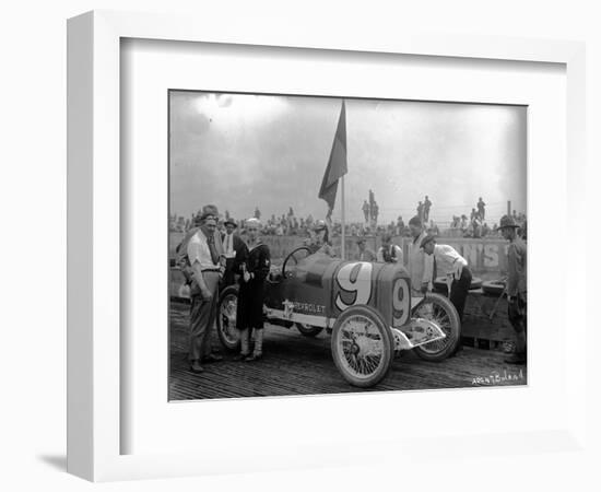 No.9 Racecar, Tacoma Speedway, Circa 1919-Marvin Boland-Framed Giclee Print