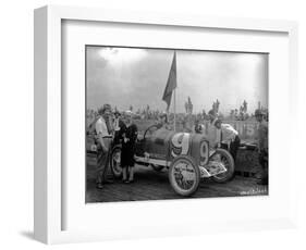 No.9 Racecar, Tacoma Speedway, Circa 1919-Marvin Boland-Framed Giclee Print