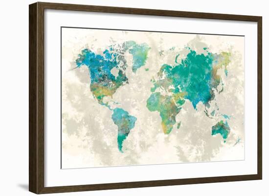 No Borders-Fontaine Stephane-Framed Art Print