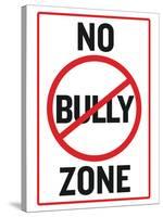 No Bully Zone Classroom Poster-null-Stretched Canvas