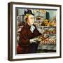 "NO Desserts," March 12, 1949-Constantin Alajalov-Framed Giclee Print