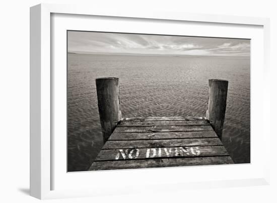 No Diving-SD Smart-Framed Photographic Print