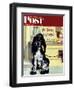 "No Dogs Allowed," Saturday Evening Post Cover, August 24, 1946-Albert Staehle-Framed Giclee Print