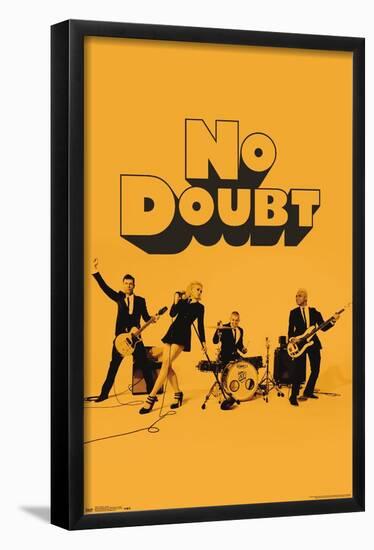 No Doubt - Rooftop-null-Framed Poster