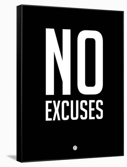 No Excuses 1-NaxArt-Framed Stretched Canvas