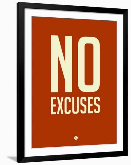 No Excuses 2-NaxArt-Framed Art Print