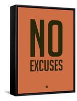 No Excuses 3-NaxArt-Framed Stretched Canvas