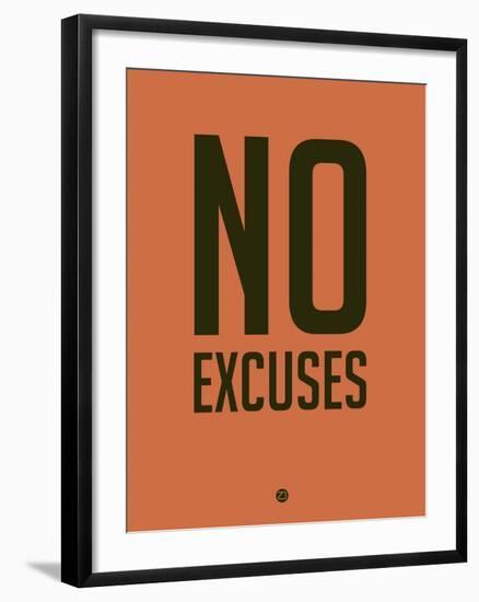 No Excuses 3-NaxArt-Framed Art Print