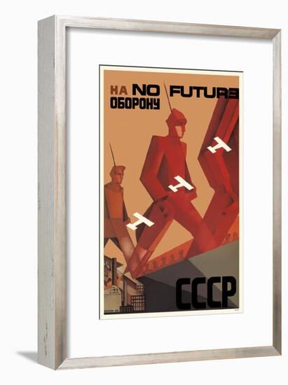 No Future (FOR)-null-Framed Poster