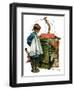 "No Girls Allowed,"May 15, 1926-Lawrence Toney-Framed Giclee Print