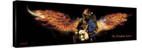 No Greater Love Fireman Rescue-Jason Bullard-Stretched Canvas