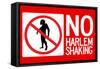 No Harlem Shaking-null-Framed Stretched Canvas