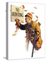 "'No Hunting',"October 28, 1939-Douglas Crockwell-Stretched Canvas