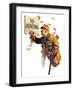 "'No Hunting',"October 28, 1939-Douglas Crockwell-Framed Giclee Print