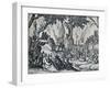 No. III. -St. John Preaching, 1635, (1924)-Jacques Callot-Framed Giclee Print