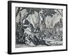 No. III. -St. John Preaching, 1635, (1924)-Jacques Callot-Framed Giclee Print