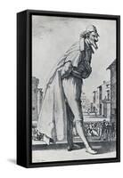 No. IV.- The Great Pantalon, c1620-1635, (1924)-Jacques Callot-Framed Stretched Canvas