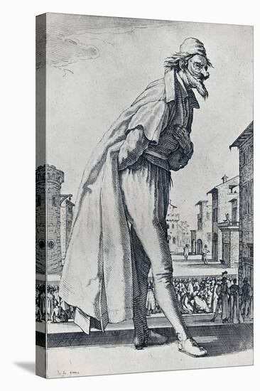 No. IV.- The Great Pantalon, c1620-1635, (1924)-Jacques Callot-Stretched Canvas