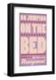 No Jumping on the Bed (pink)-John Golden-Framed Giclee Print