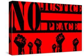 No Justice No Peace 9-null-Stretched Canvas