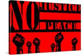 No Justice No Peace 9-null-Stretched Canvas