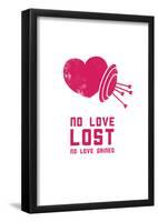 No Love Lost Or Gained-null-Framed Poster