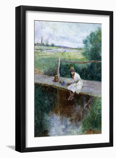 No Luck Today-David Woodlock-Framed Giclee Print